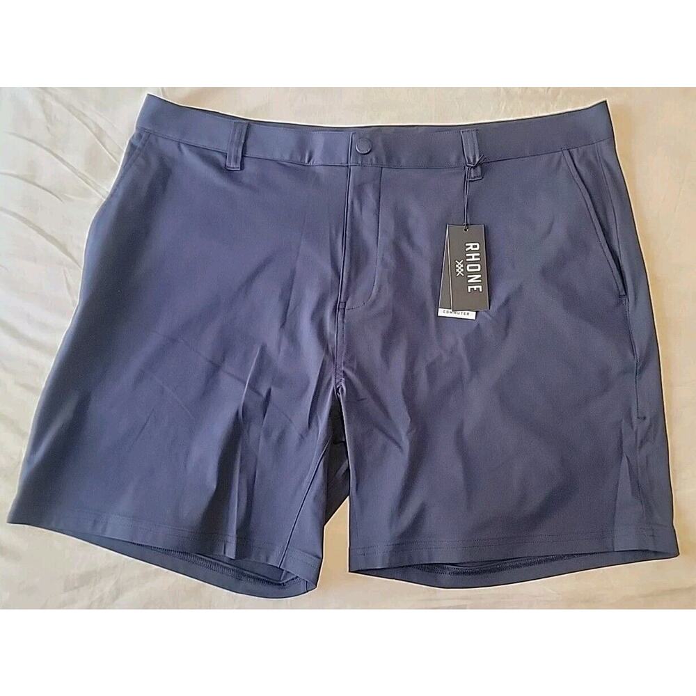 Men’s Rhone 7” Commuter Shorts Size 40 Everyday Shorts New With Tags Navy Blue🔥